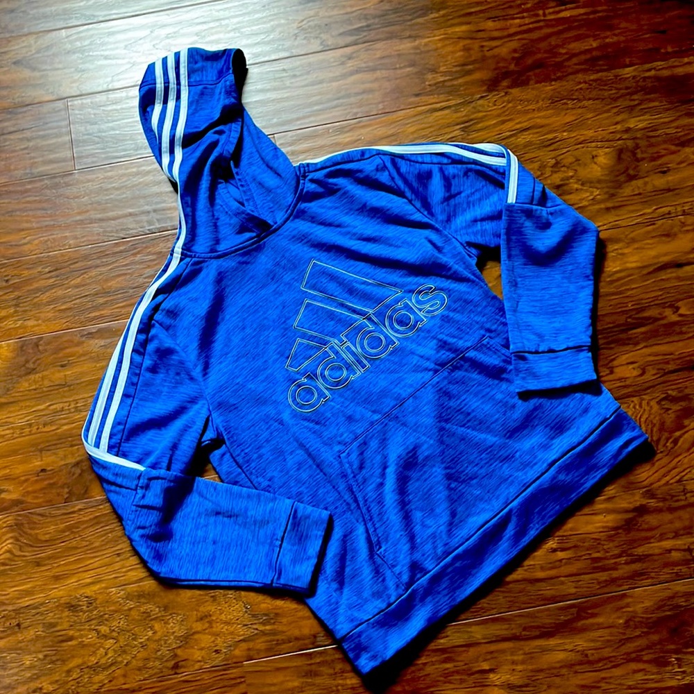 Boys Adidas Hoodie Sweatshirt